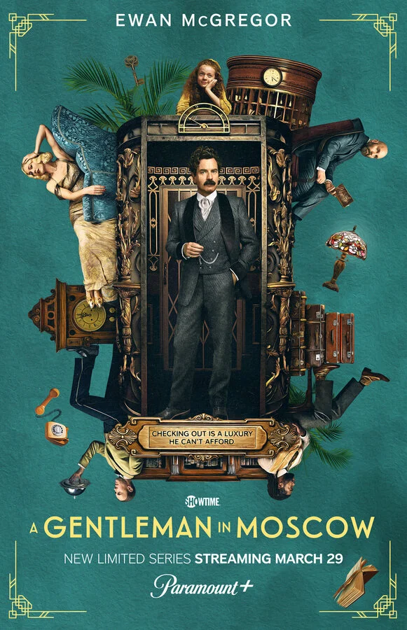 Джентльмен в Москве - постер сериала